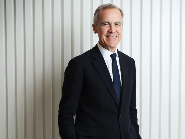 4/4/23: Mark Carney, chair of global infrastructure giant Brookfield Asset Management. He is also the former Governor of the Bank of England and is in Australia meeting with investors. John Feder/The Australian.