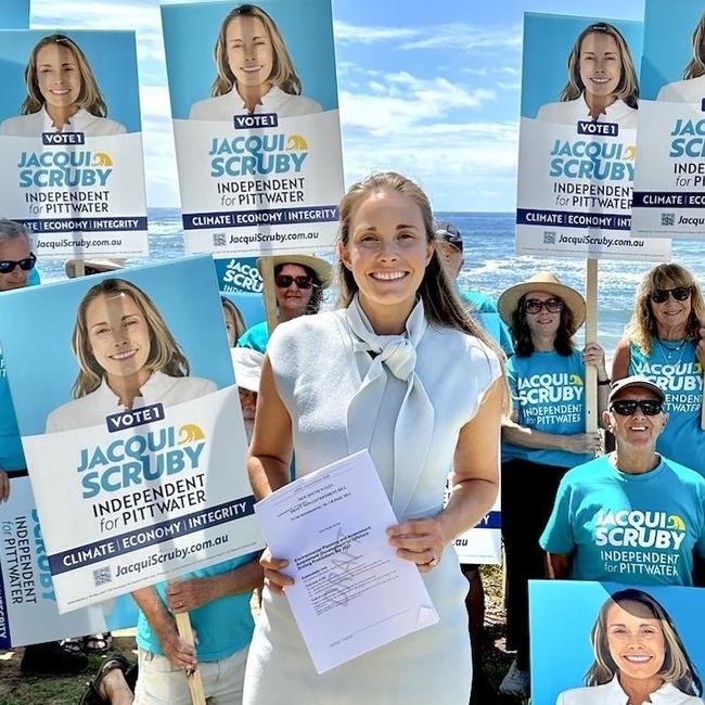 Jacqui Scruby, an independent candidate for Pittwater. Picture: Supplied