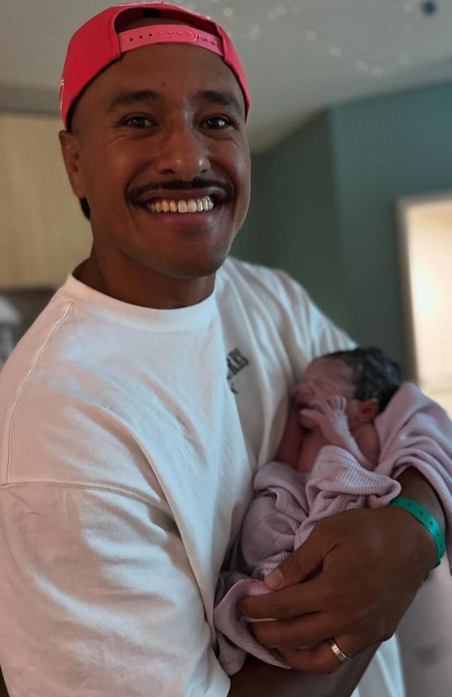 Felise Kaufusi welcomes fifth child. Photo: Instagram.