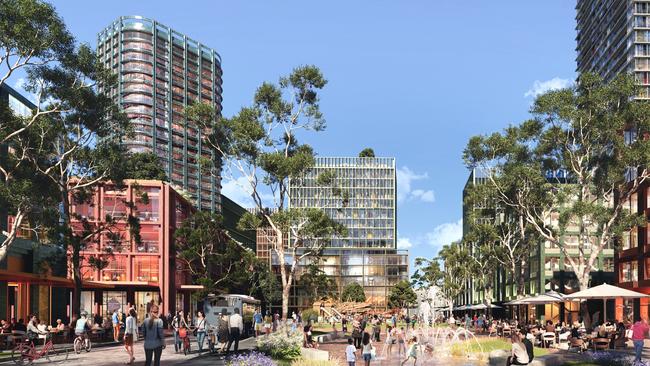 Opponents have labelled the Sydney Olympic Park masterplan too dense.