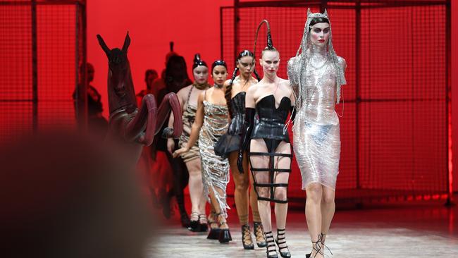 Models walk the runway during the Nicol &amp; Ford show during Australian Fashion Week. Picture: Wendell Teodoro/Getty Images for AFW