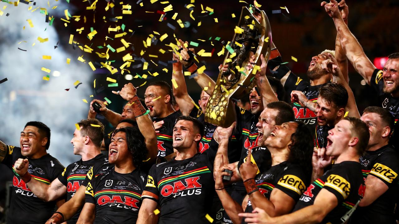 NRL Grand Final 2021: How Penrith Panthers players celebrated making