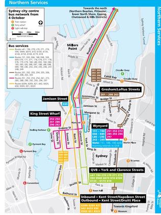 New bus routes in Sydney CBD bring changes to George St for new tram ...