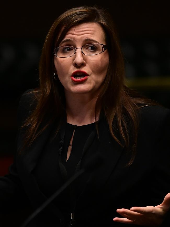 One Nation MP Tania Mihailuk. Picture: AAP Image/Joel Carrett