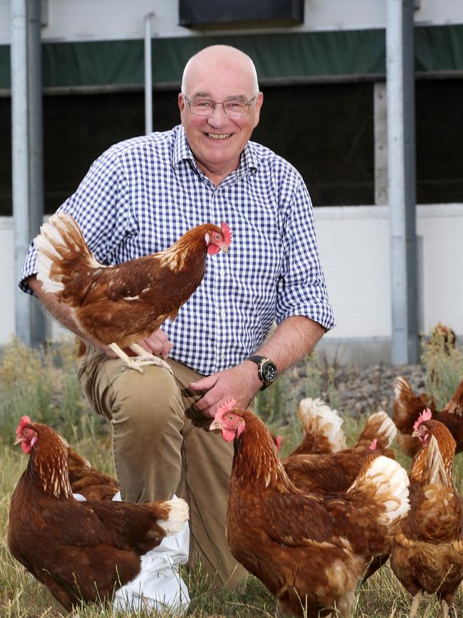 Pure Food Eggs managing director Danny Jones. Picture: CHRIS KIDD