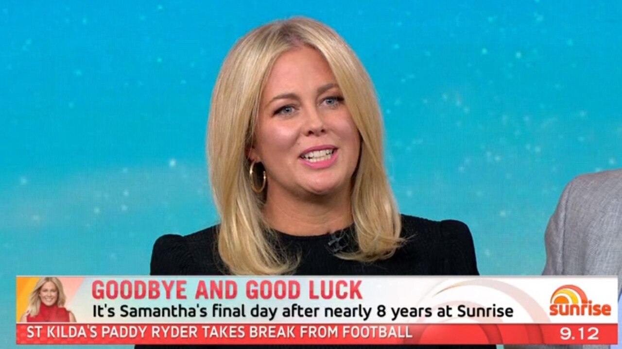 Sam Armytage says she never watches Sunrise in chat with Kyle ...