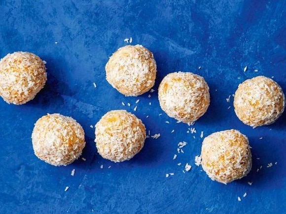 Apricot bliss balls.