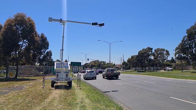 Mobile camera systems were trialled in Victoria. Picture: Supplied