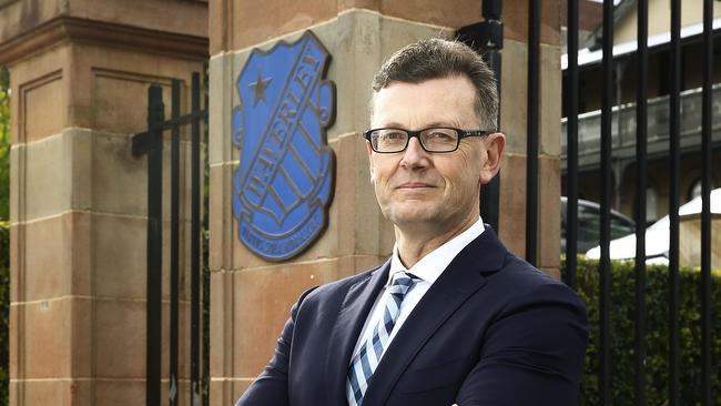 Waverley College Principal Graham Leddie. Picture: John Appleyard