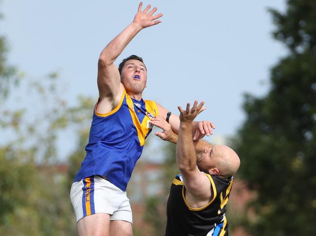 Scott Greenhough in action for Deer Park. Picture: Local Legends Photography