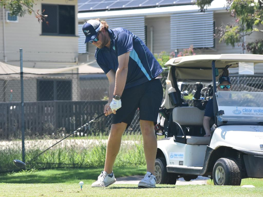 On course at the inaugural Brendon Hall Memorial Golf Day at the Rockhampton Golf Club on February 16, 2025.