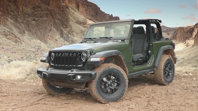 Jeep® brand introduces new 2024 Jeep Wrangler Willys | news.com.au ...