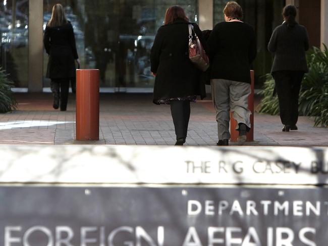 The DFAT building in Canberra.