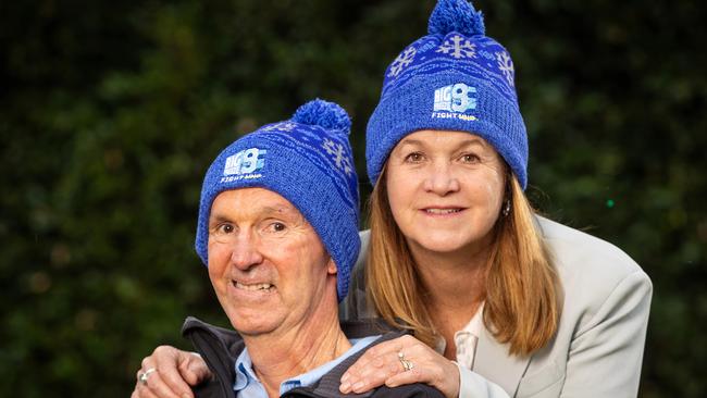 Neale Daniher pictured with wife Jan. Picture: Mark Stewart