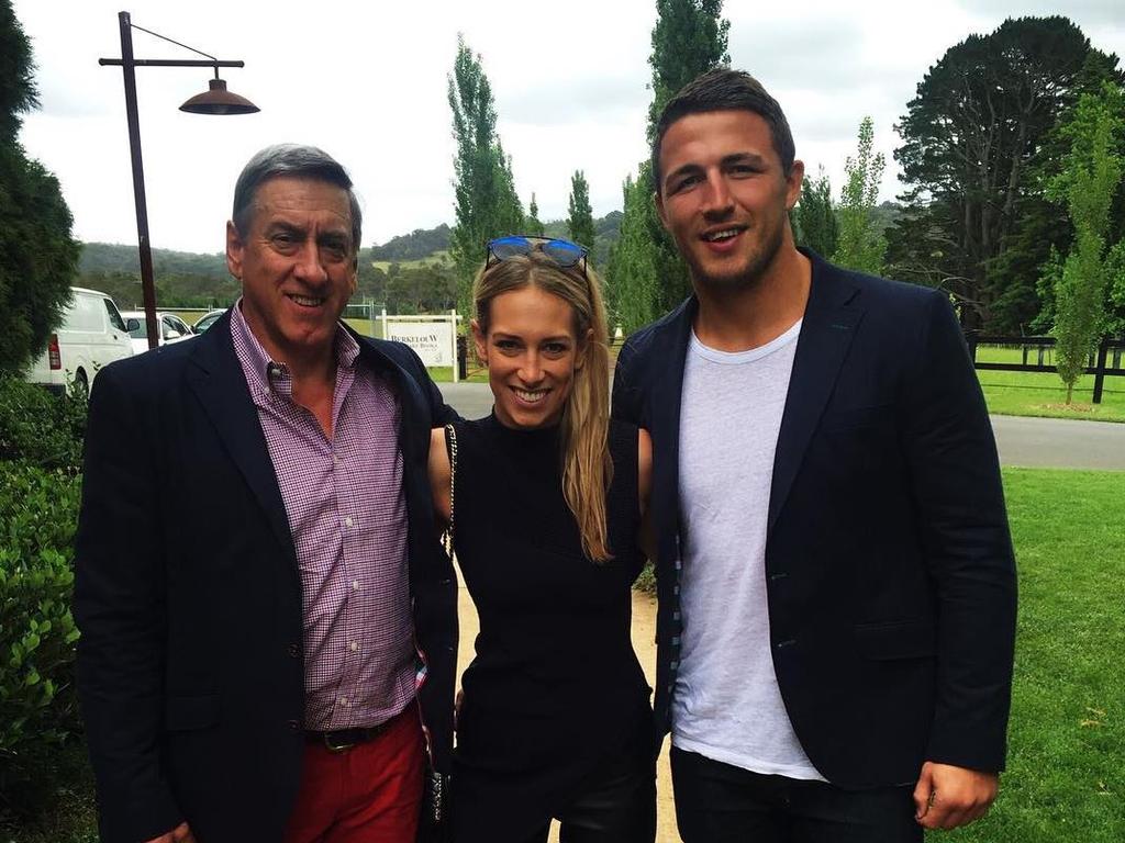 Mitchell Hooke, Sam Burgess and Phoebe Hooke images sourced from @samburgess8 instagram.