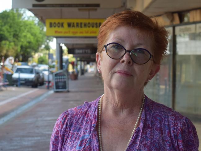 Ellen Kronen, President of Lismore Chamber of Commerce and Industry on Keen Street in Lismore. Picture: Nicholas Rupolo.