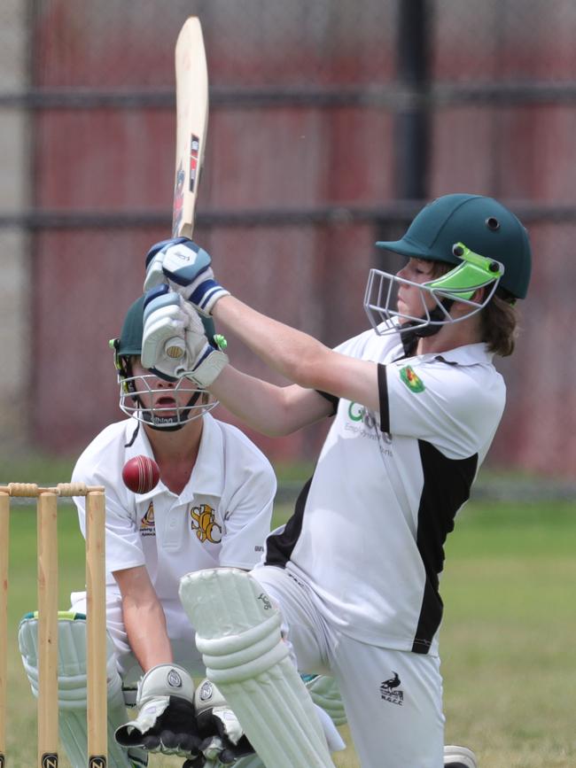 Action shots from the Cricket Junior Country Week match between GCA7 and GCA9 (batting)Picture: Mark Wilson