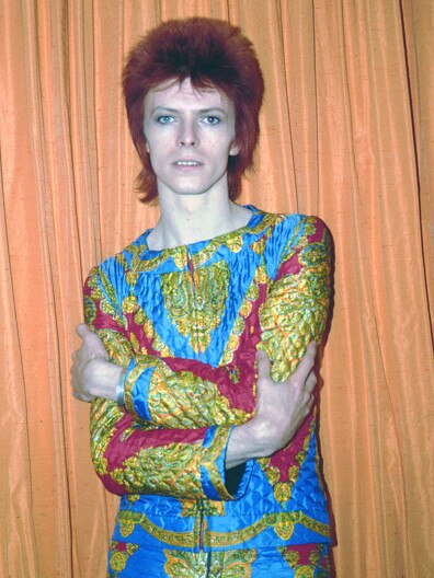 Bowie as Ziggy Stardust in New York City. Picture: Michael Ochs Archives/Getty Images