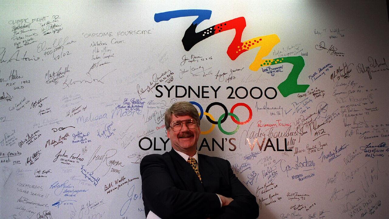 Committee executive Dr Mal Hemmerling ahead of the 2000 Sydney Olympics.