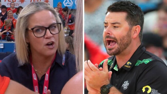 Briony Akle had a dig at the West Coast Fever.