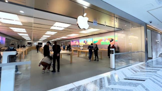 The Apple store inside the Canberra Centre in Civic. Picture: Clement Law