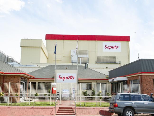 Saputo’s Maffra factory before its closure Picture: Zoe Phillips