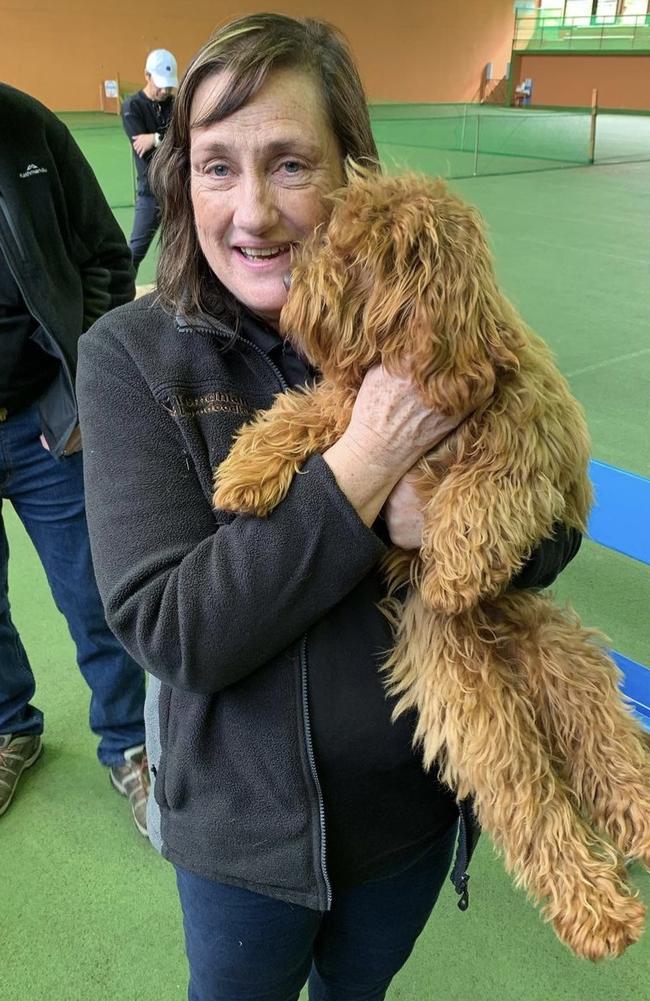 Elizabeth Bartlett, co-owner of Epping Forest dog breeders Tasmanian Labradoodles Pty Ltd. Mrs Bartlett, husband Paul and the company they own have each been charged with 70 counts of breaching the Animal Welfare (Dogs) Regulations 2016. Picture: Instagram