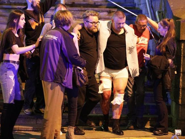 Concertgoers were injured after reports of an explosion. Photo credit: Joel Goodman/LNP