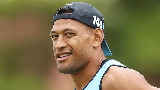 Israel Folau has until 3pm Monday to appeal the termination of his contract. Picture: Mark Metcalfe/Getty Images