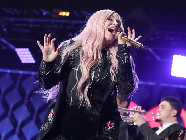 Kesha fought her wat back from health and legal problems. Picture: Getty