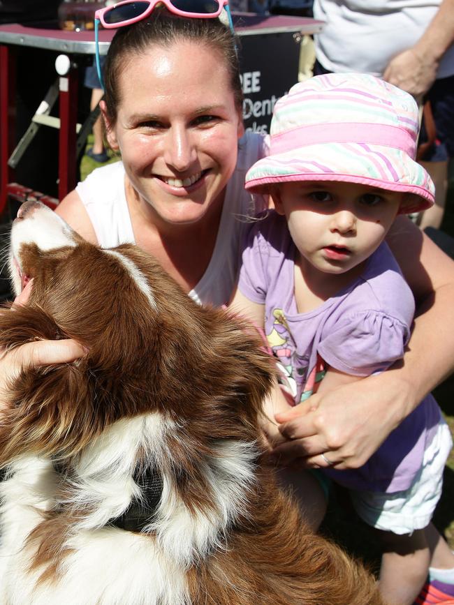 Vicki McQueen and daughter Zoe of Mosman, pictured in 2015 — before boxing.