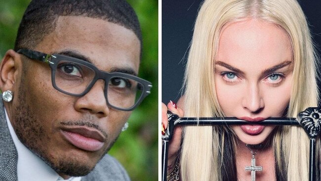 Nelly has come under fire for telling the pop icon to 'cover up'. Picture: Supplied.