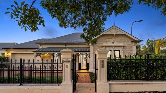 Adelaide's top sale came pre-auction when 5 Park Avenue, Rosslyn Park fetched $2.91m .Picture - Supplied
