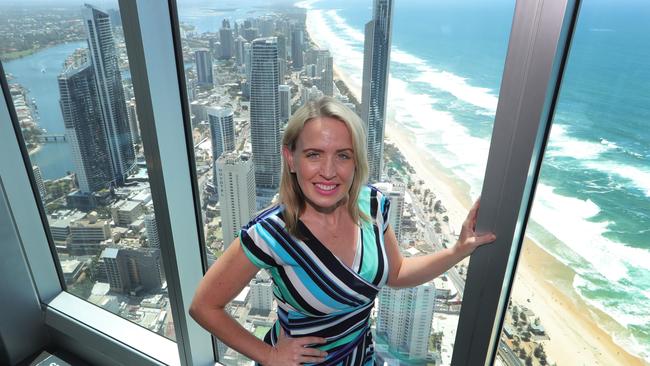 Tourism Minister Kate Jones reveals the Government will go to the market for a global tourism hub. Picture: Glenn Hampson.