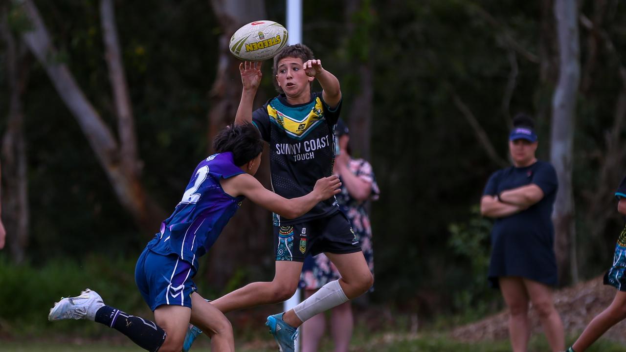 Tully Bastable has been selected in the Broncos Q Youth Academy for 2023. Picture: Touch Football Australia