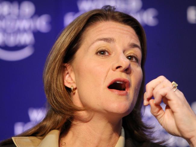 Melinda Gates was “appalled” by Jeffrey Epstein. Picture: AFP Photo