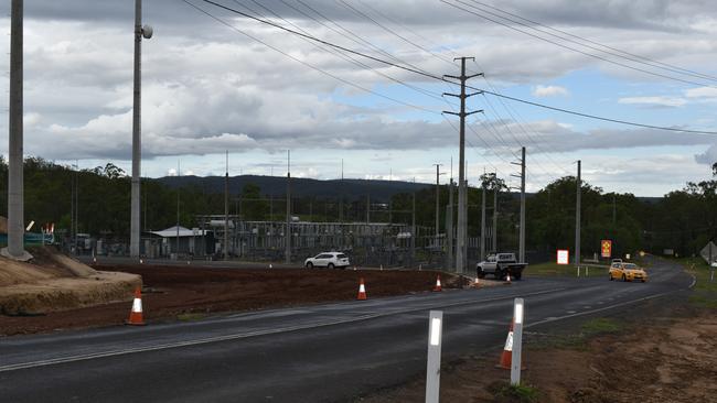 Intersection upgrades commence at Postmans Ridge. Photo: Hugh Suffell.