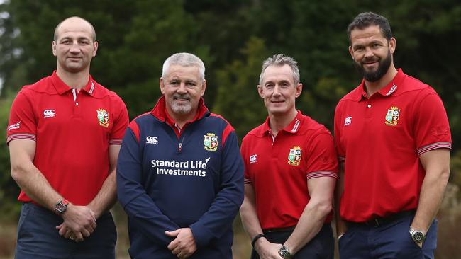 Warren Gatland has named his coaching staff for the British and Irish Lions Tour.
