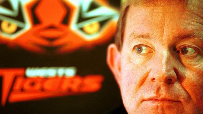 Jim Marsden Chairman of the Wests Tigers.Picture: Robert Pozo 22/06/01.