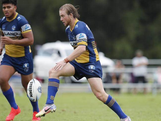 Josh Chappell was one of the Eels’ best. Picture: David Swift