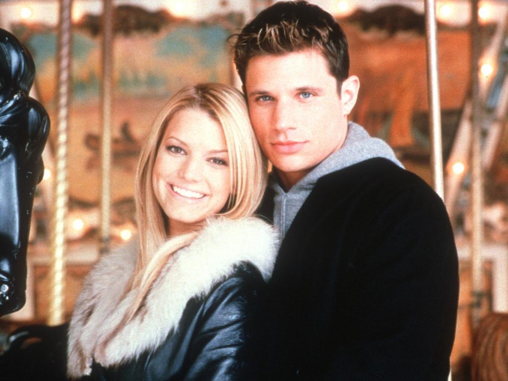 Jessica Simpson and Nick Lachey in 2001.