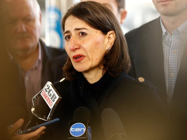 The mother of schoolgirl Anna said Premier Gladys Berejiklian should be held accountable for what happened to her daughter. Picture: AAP Image/Jeremy Ng