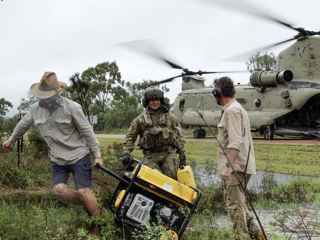 ‘We are the community’: Oakey army units deployed to Ingham flood