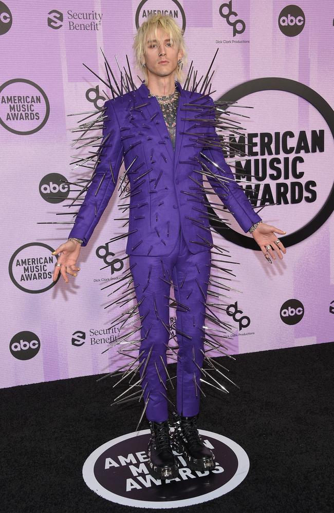 Machine Gun Kelly. Picture: Lisa O'CONNOR / AFP