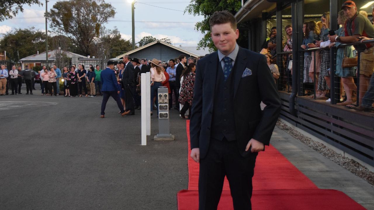 Adam Hoos at Dalby State High School's Formal 2022