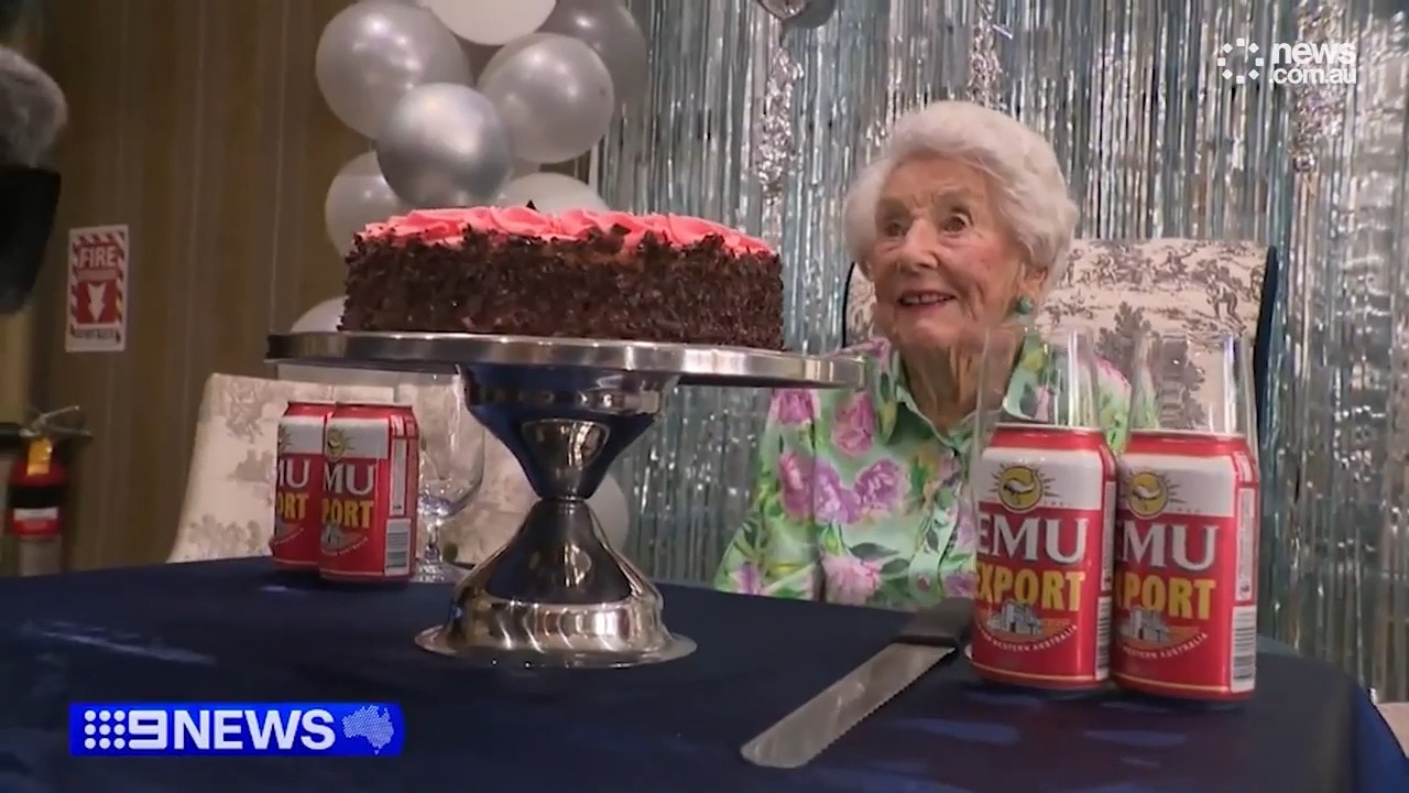 110yo Perth woman reveals two secrets to a long life