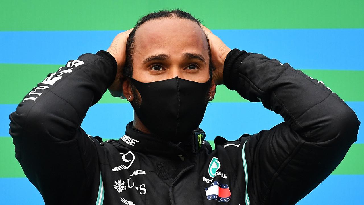 Lewis Hamilton says ignorance is worth fighting. (Photo by Joe Klamar/Pool via Getty Images)