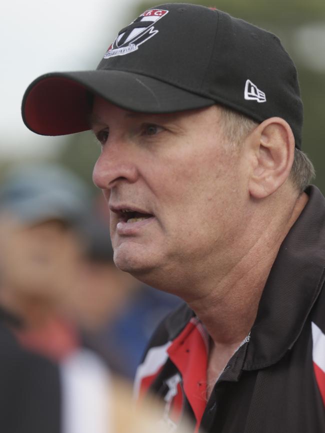 St Kilda City coach Richard Houston.