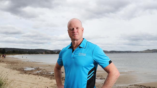 Dean Ewington who is managing director of Oceana Aquatic and Fitness will openly defy COVID regulations and re-open his gym 24/7. Picture: NIKKI DAVIS-JONES