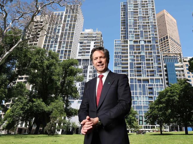 Lord Mayor Nick Reece wants East Melbourne to be safe. Picture: David Caird